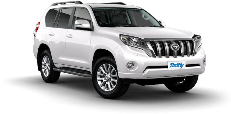 Thrifty Car Rentals Toyota Prado 4wd Pfar - Toyota Fortuner Pearl White 2018 (800x403), Png Download