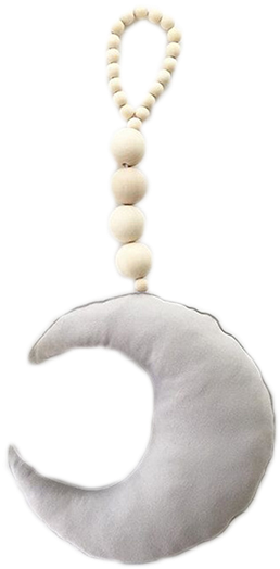 Crescent Moon Wall Decor - Locket (600x600), Png Download