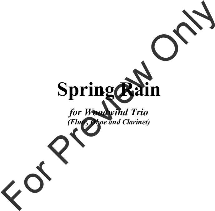 Spring Rain Thumbnail - Im+ (816x1056), Png Download