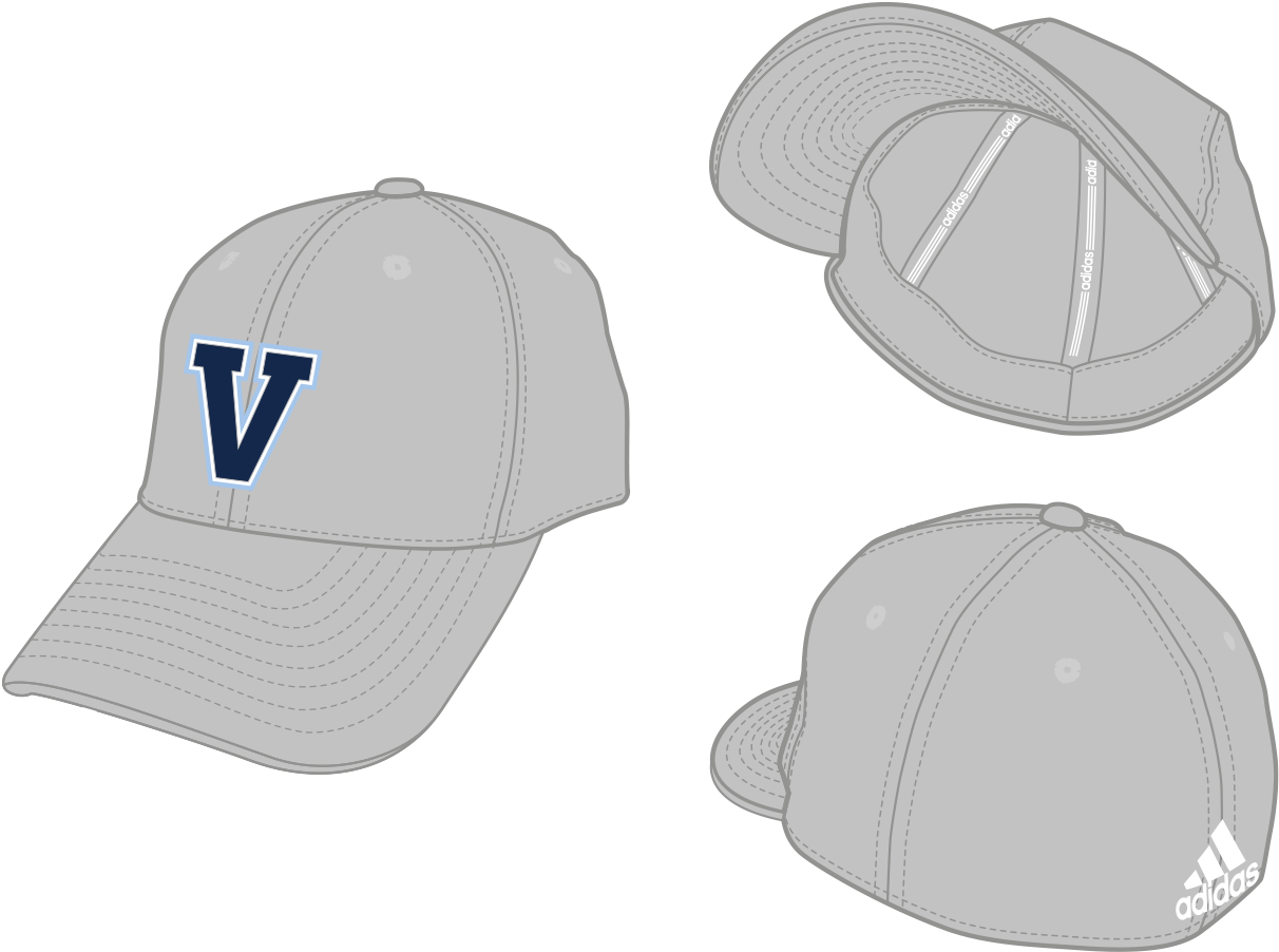 2017 Adidas Structured Flex Cap - Baseball Cap (1373x1068), Png Download