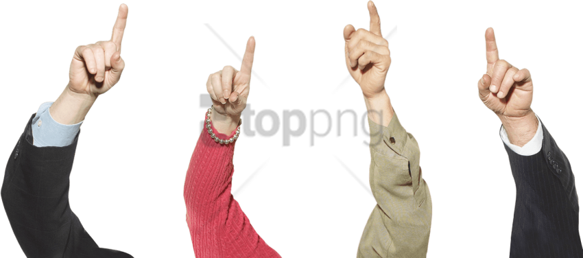 Free Png Download Fingers Pointing Up Png Images Background - Hands Pointing Up Png (850x376), Png Download