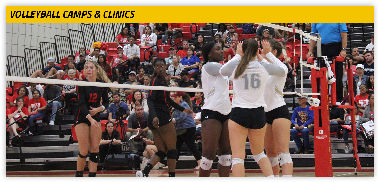 Stanislaus State Volleyball Camps & Clinics - Volleyball (1900x900), Png Download
