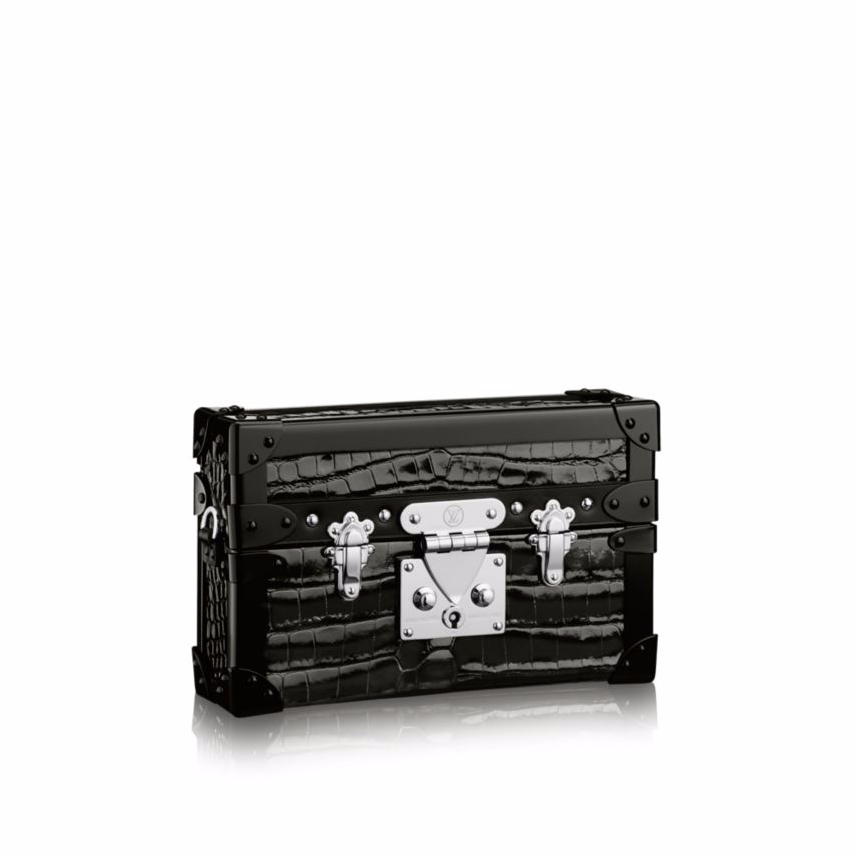 Louis Vuitton Petit Malle Crocodile - Briefcase (1280x855), Png Download