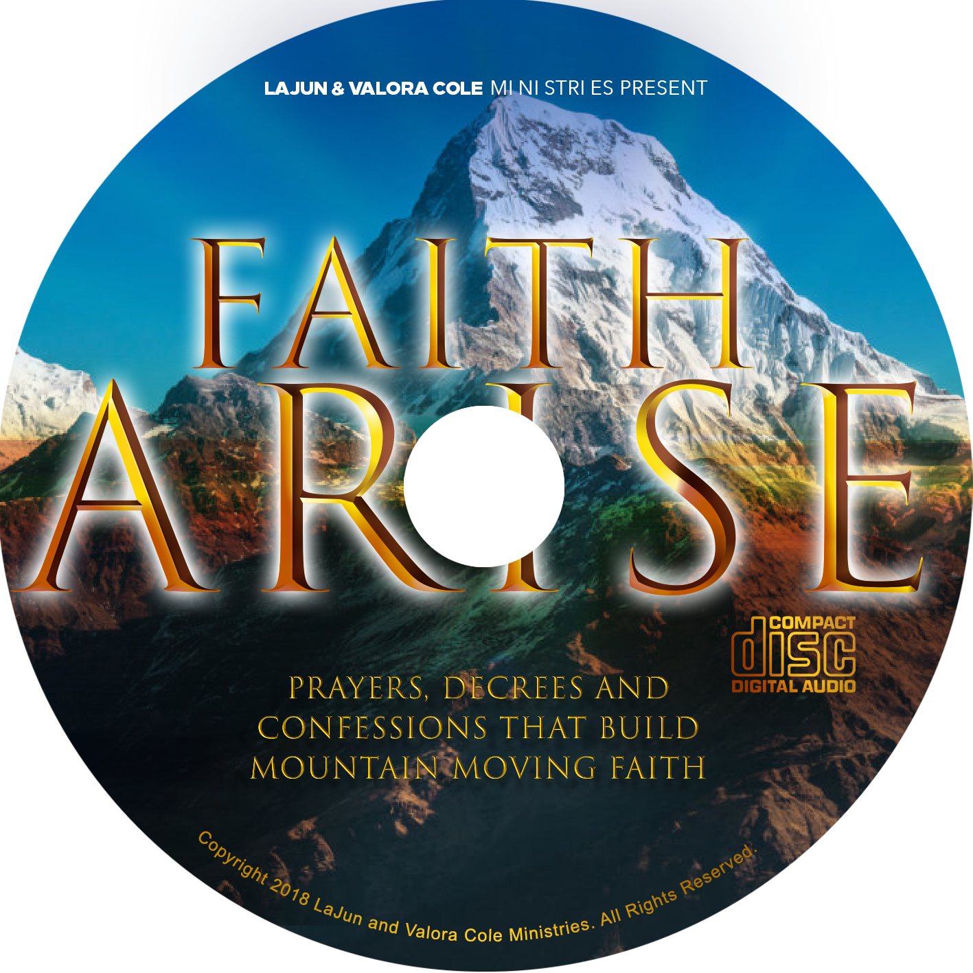 Faith Arise Prayers And Declarations Cd Mp3 (1417x1417), Png Download