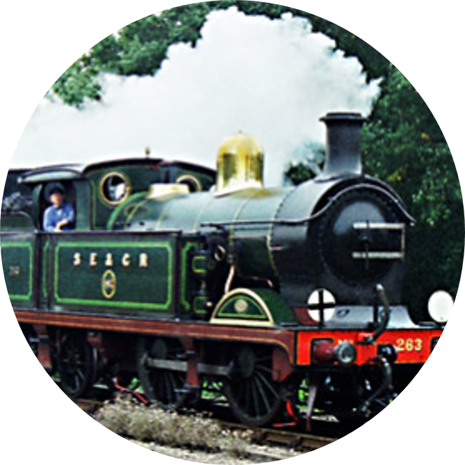 May 15, 2018 By Bluebell Railway - Steam Engine (669x669), Png Download