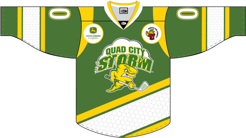 First 1000 Get A John Deere-storm Rally Towel - Quad City Storm Kiss Jerseys (1000x569), Png Download