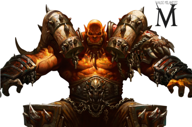 World Of Warcraft Clipart Transparent - Wow Garrosh (640x480), Png Download