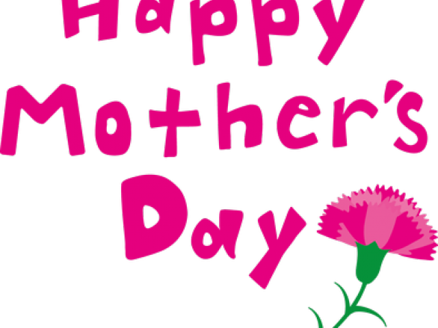 Mother`s Day Clipart Sign - Dianthus (640x480), Png Download