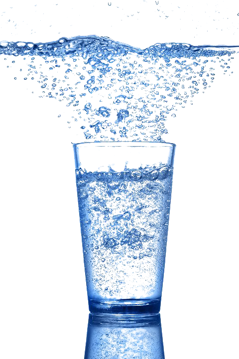 Water Glass Free Png Image - Water Bubbles In Glass (480x720), Png Download