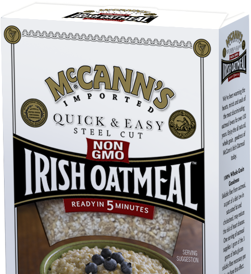 Mccann's Irish Oatmeal (565x566), Png Download