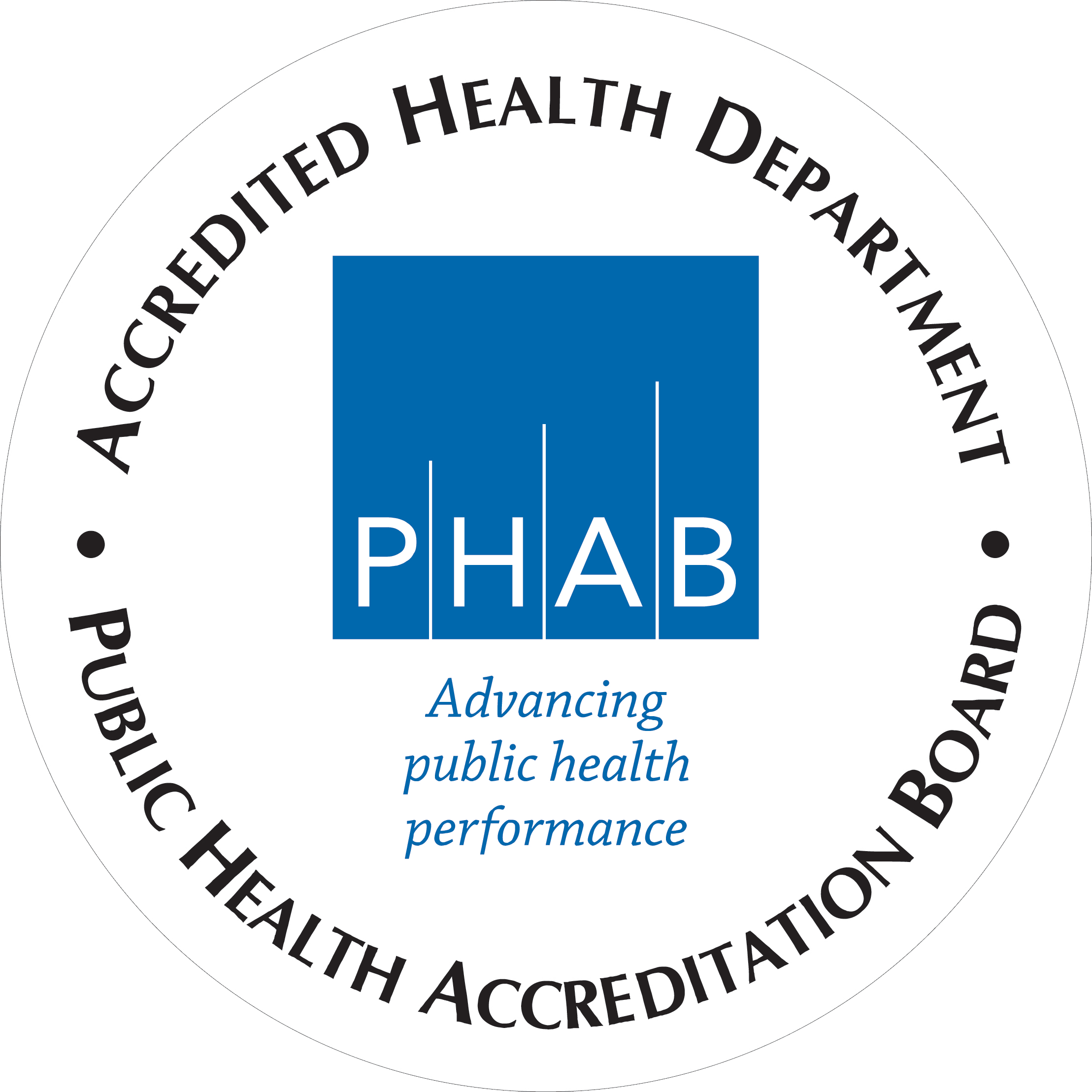 Public Health Accreditation Board - Phab Accredited Health Department (2217x2217), Png Download