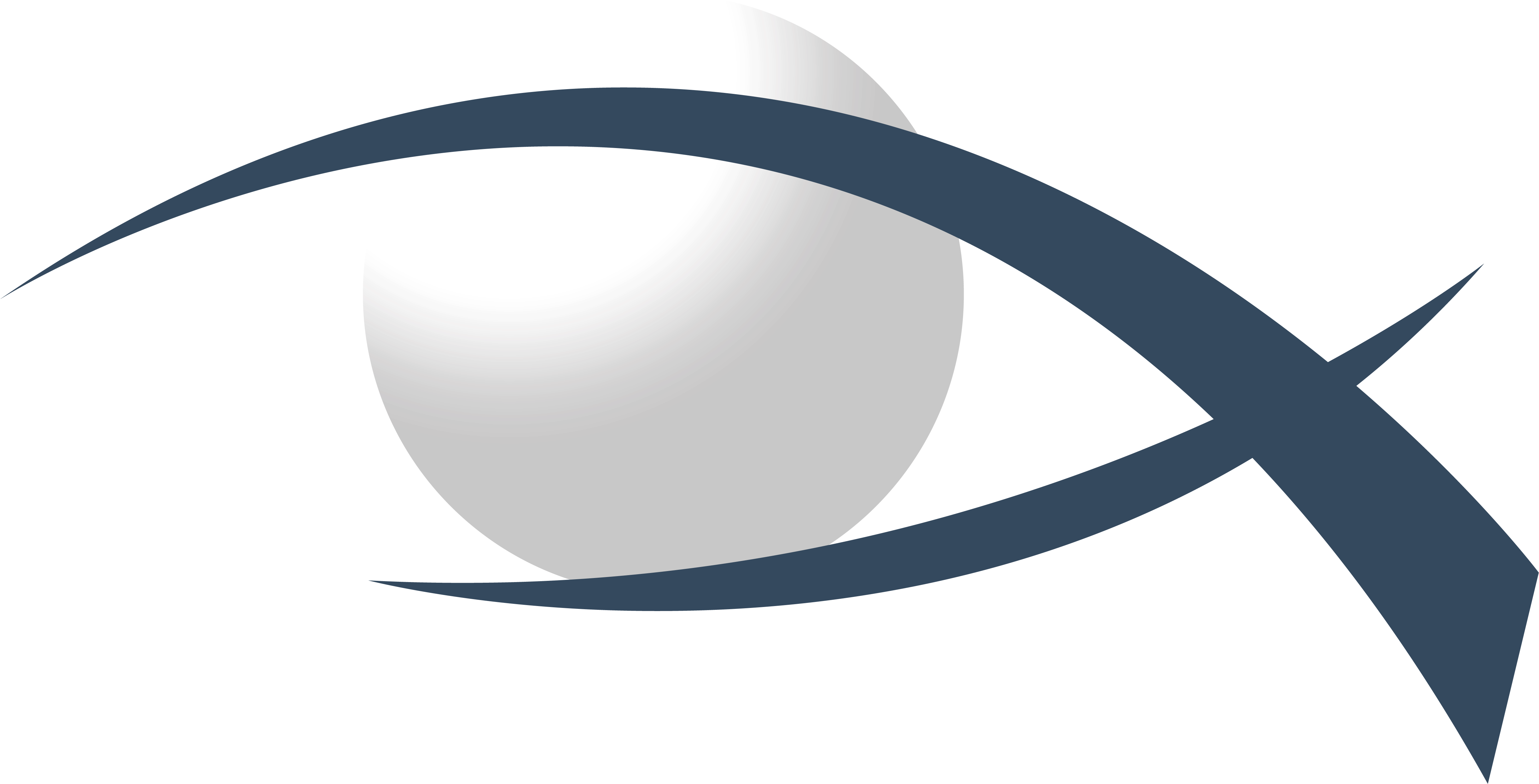 Eyeball Clipart Eye Dr - Crescent (5834x5834), Png Download
