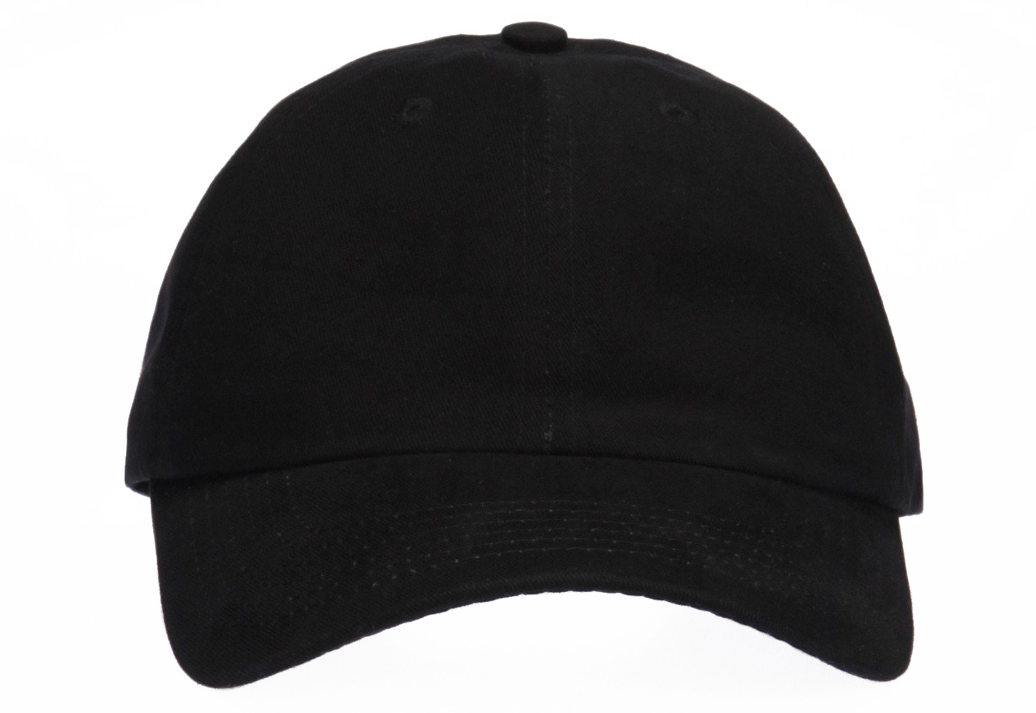 Baseball Cap Png Picture - Baseball Cap Black Front (1456x1003), Png Download