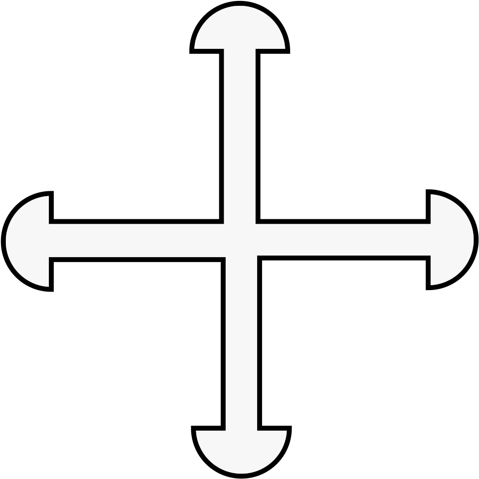 Download Coa Illustration Cross Nailhead Cross Full Size PNG Image