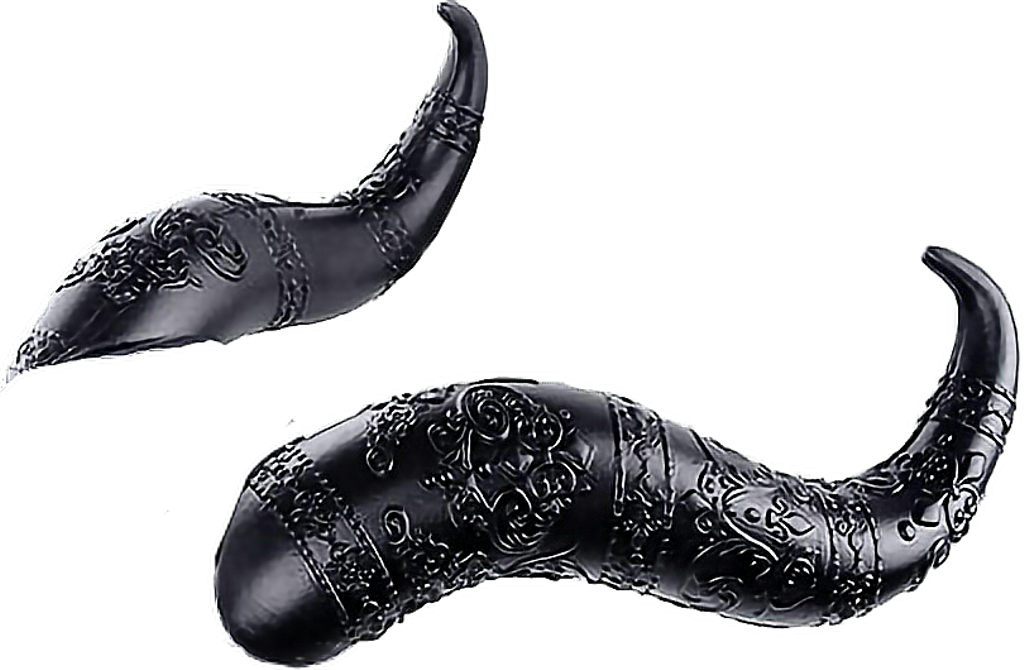 #demon #demonic #devil #satan #horns #freetoedit - Headband Horns (1024x670), Png Download