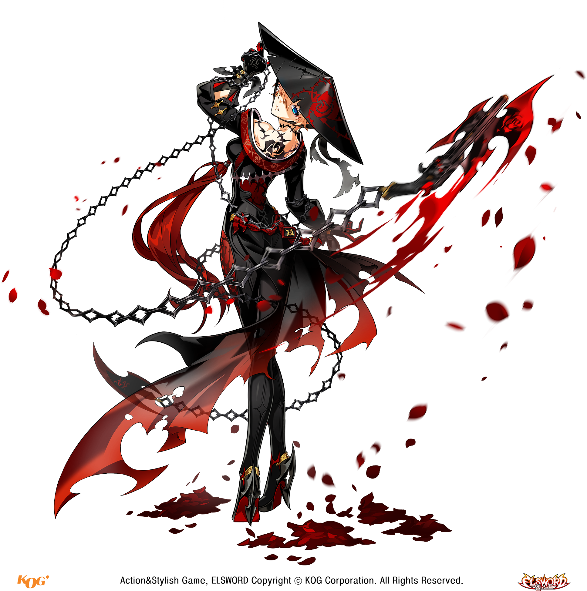 Download Png - Elsword Rose (2000x1986), Png Download