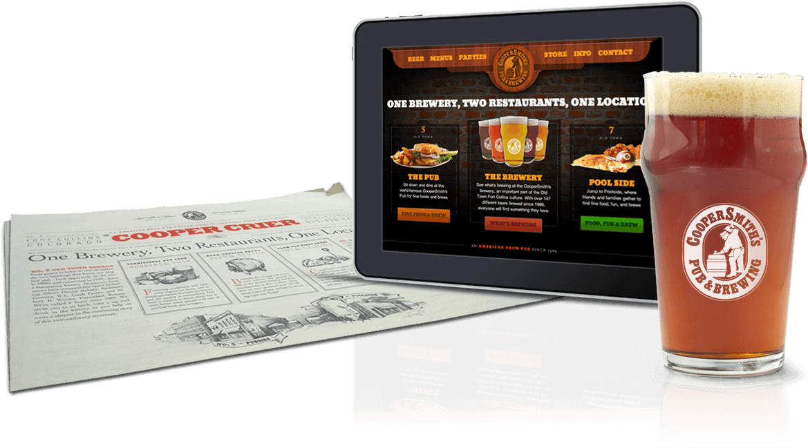 Coopersmiths Website Design Company - Ale (1500x1000), Png Download