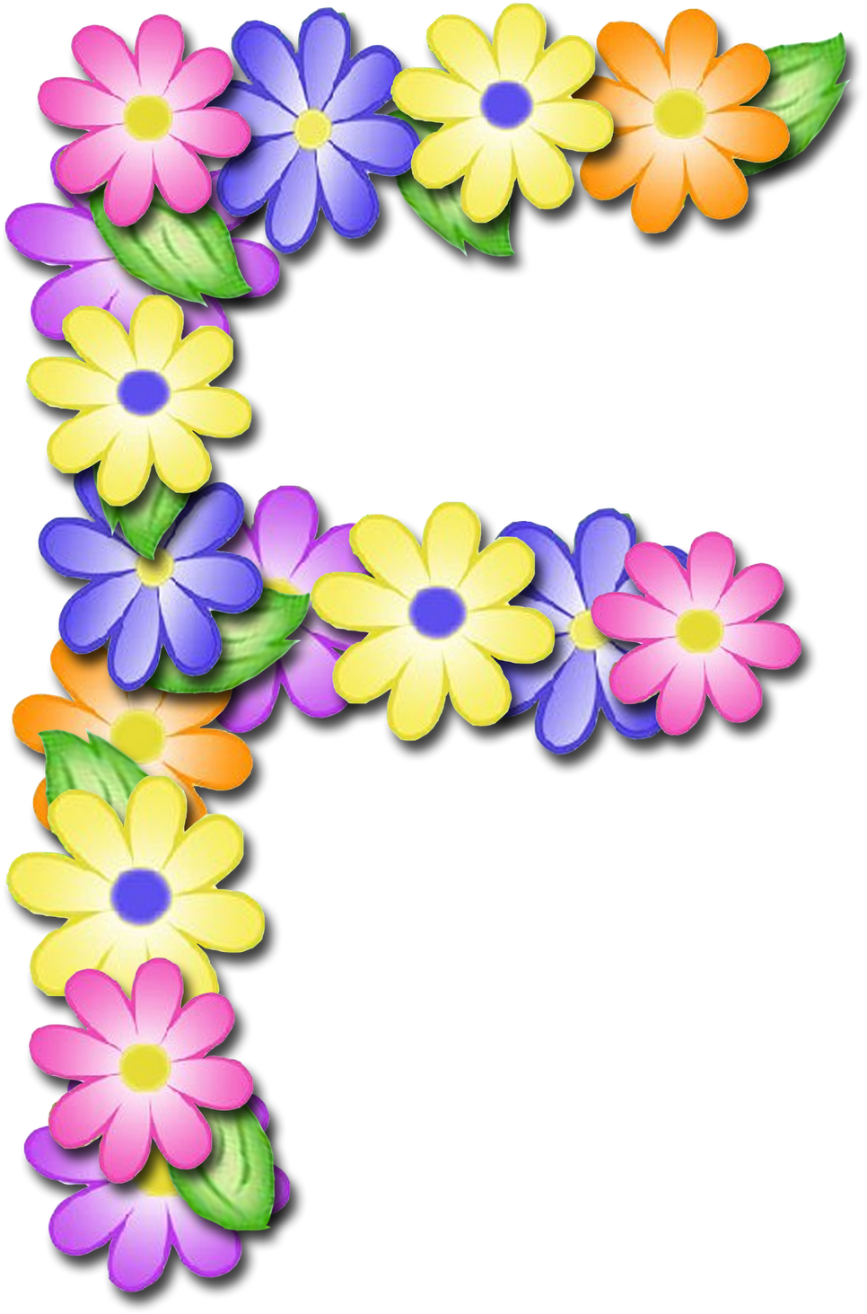 Cap Letter F Ge - Letter S Flower Png (1600x1515), Png Download