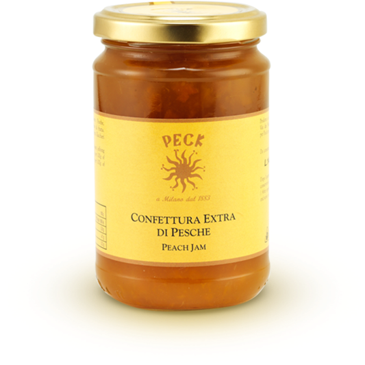 Peaches Extra Jam 350 G - Peck (600x800), Png Download