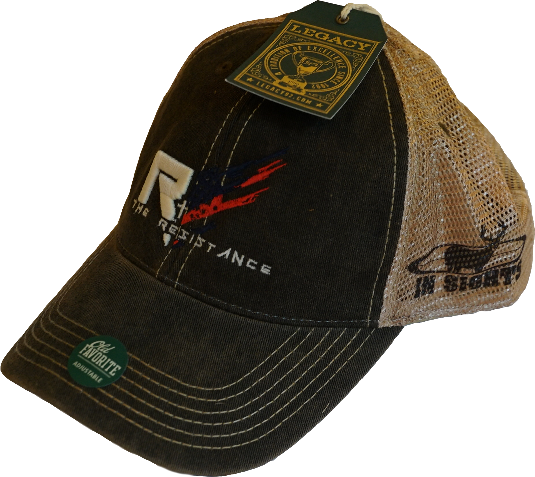 The Resistance Tv Legacy Hat With In Sights Logo - Baseball Cap (3500x2384), Png Download