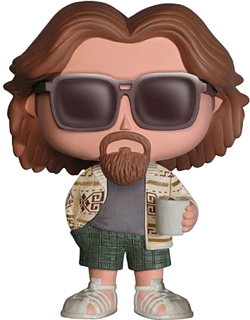 The Dude Image - Big Lebowski Funko Pop (600x600), Png Download
