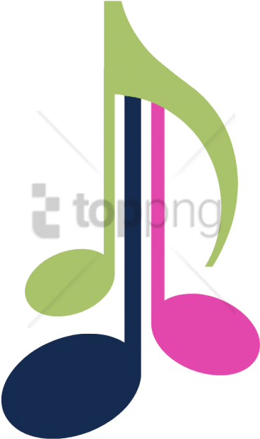 Free Png Color Music Notes Png Png Image With Transparent - Illustration (480x676), Png Download