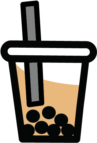 Bubble Tea Catering Milk Tea - Bubble Tea Icon Transparent (696x629), Png Download