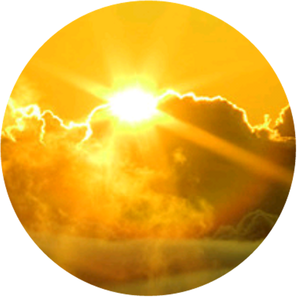 Cloud Shine Beam Sun Sunrise Yellow Aesthetic Circle - Happy Birthday Cousin Sunshine (1024x1024), Png Download