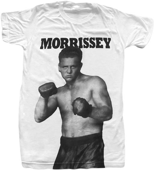 Boxer White Tee - Morrissey Glamorous Glue Poster (600x600), Png Download