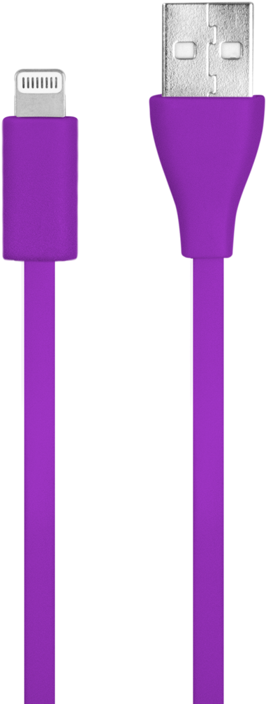 Flat And Ultra Flexible Lightning Cable - Usb Cable (1200x1150), Png Download