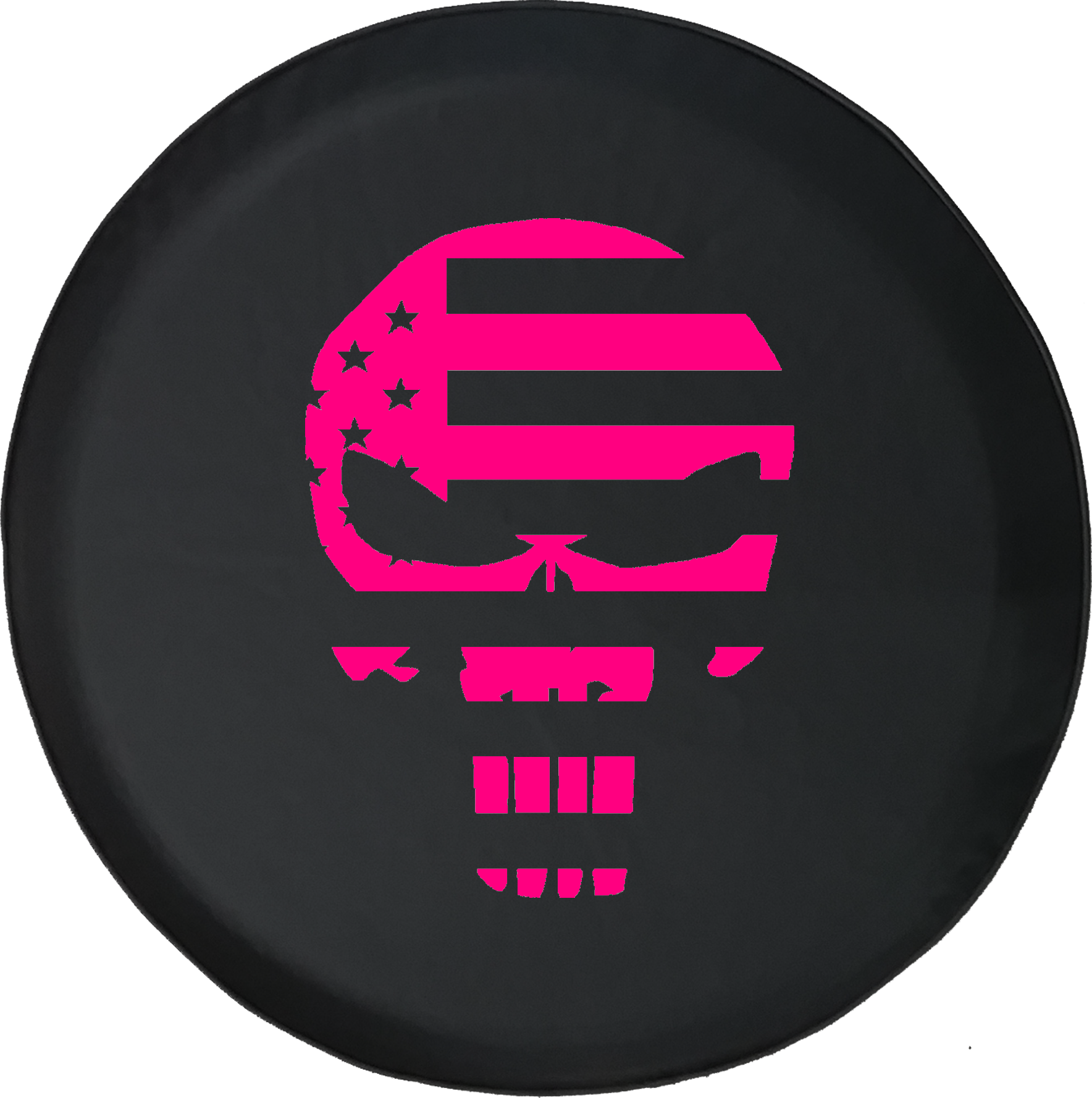 Jeep Liberty Tire Cover With American Patriot Flag - Punisher Chris Kyle (1768x1777), Png Download