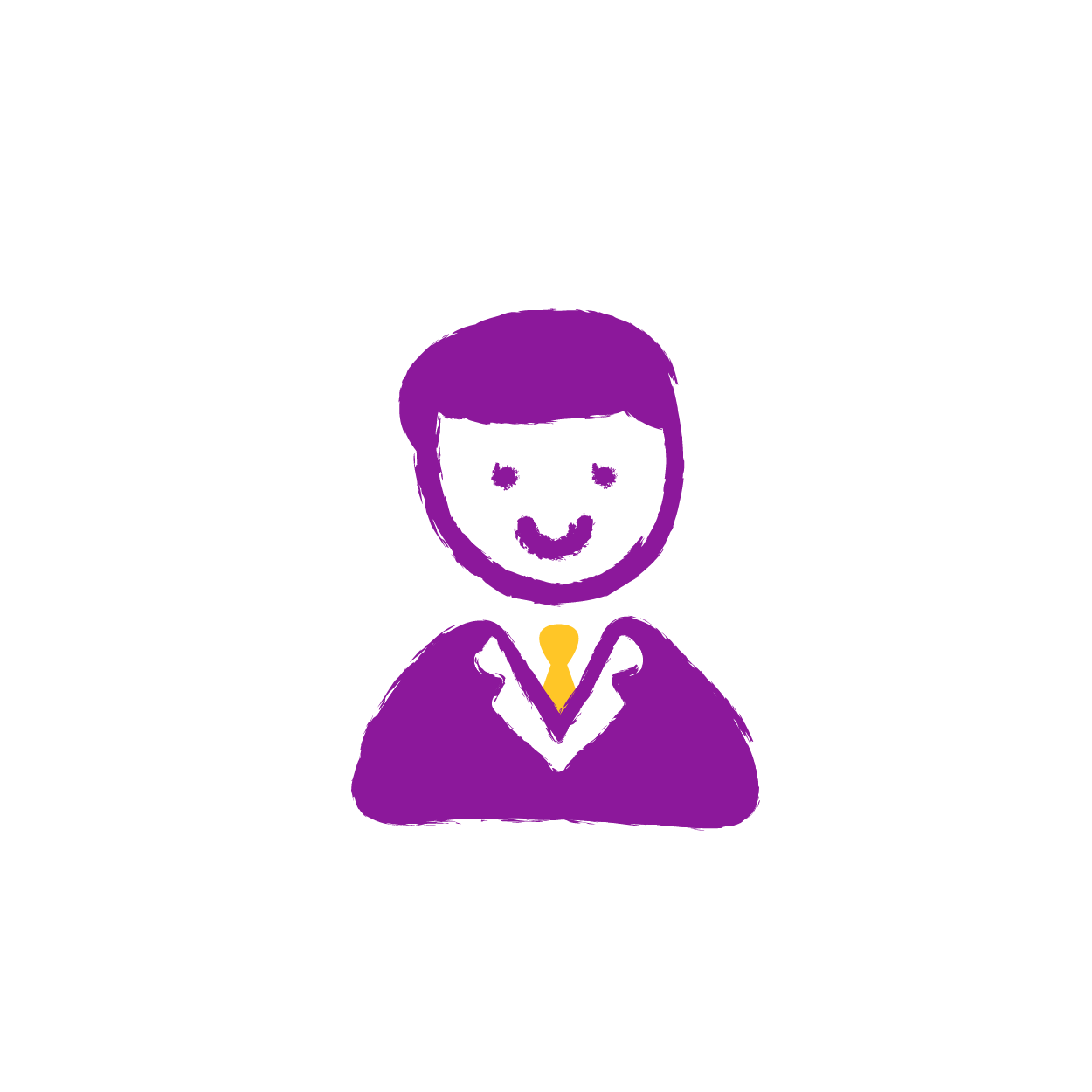 Amf Icongraphy White Esmart 98%principals Male - Alannah And Madeline Foundation (1250x1250), Png Download