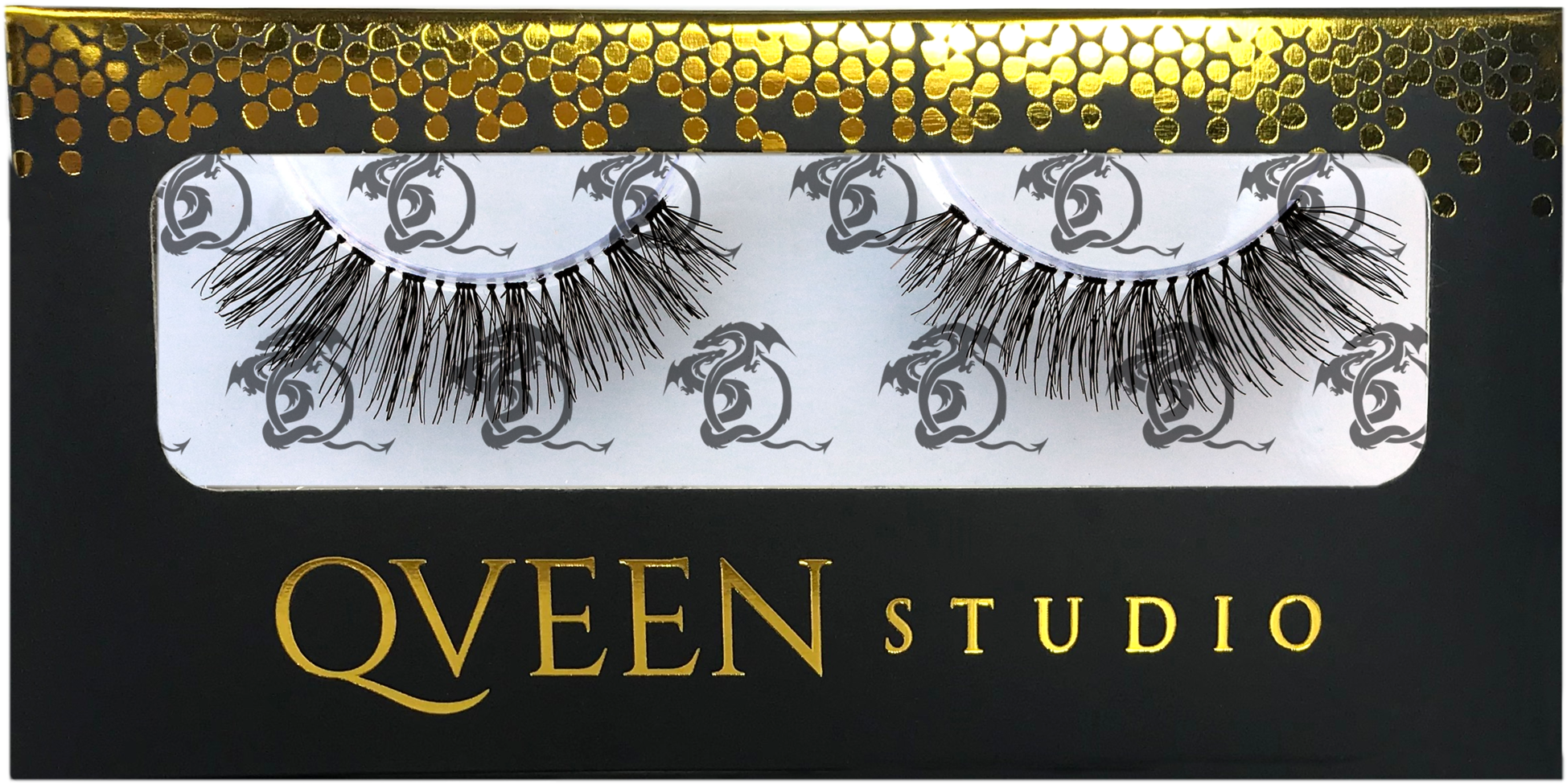 Qveen Studio The Satin Collection Eye Lashes - Eyelash Extensions (2047x1072), Png Download