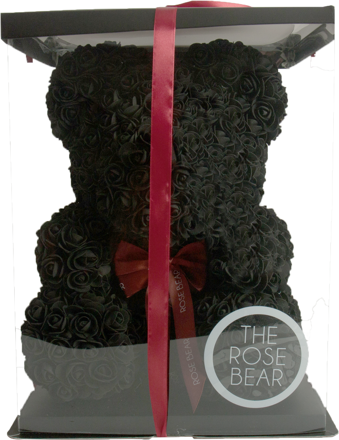 Black Rose Bear (1600x1600), Png Download