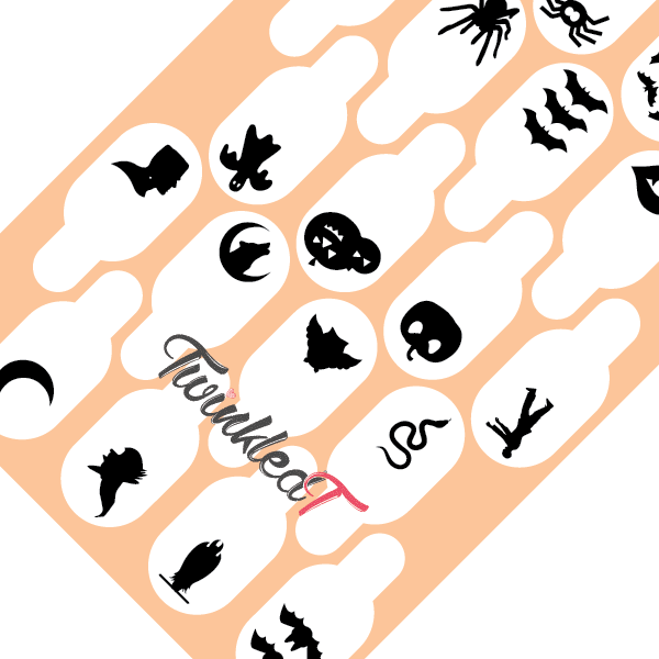 Spooky Variety Vinyl Sheet Spooky Variety Vinyl Sheet (600x600), Png Download