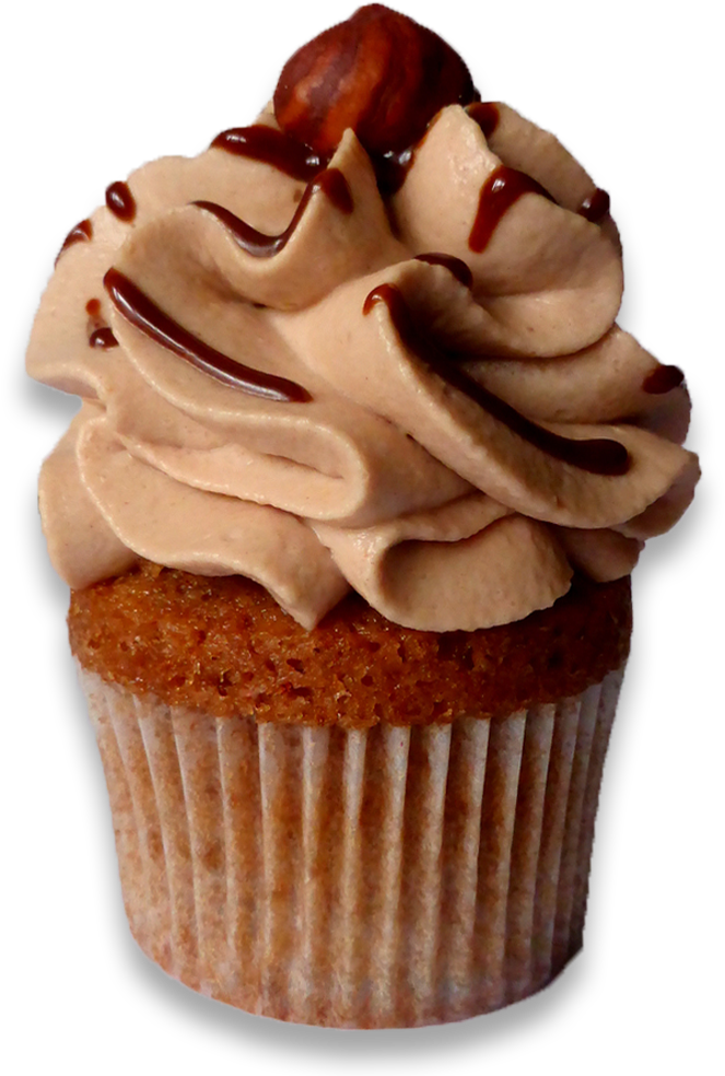 Cup-nutella1 - Cupcake (1000x1000), Png Download