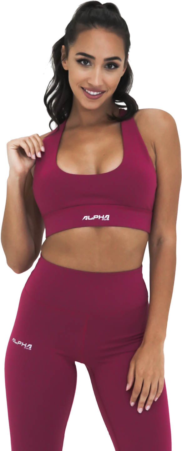 Sports Bra - Girl (1060x1590), Png Download