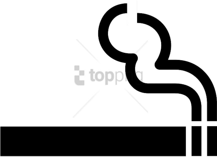 Free Png Download Symbol For Smoking Png Images Background - Smoking Clip Art (850x616), Png Download