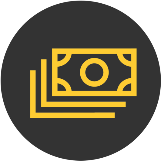 Cash-icon - Circle (1000x563), Png Download