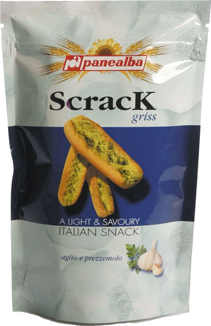 Scrack Garlic And Parsley - Panealba (1293x1800), Png Download