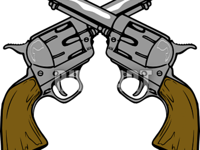 Gun Shot Clipart Musket - Wild West Gun Clipart (640x480), Png Download