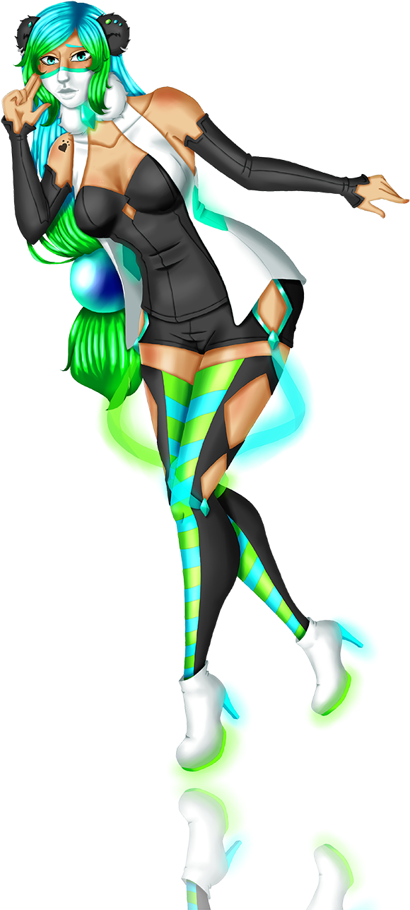 Jade Fox 6 - Illustration (800x1356), Png Download