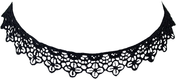 Download Choker Png Black Choker Necklace Transparent Full Size Png Image Pngkit