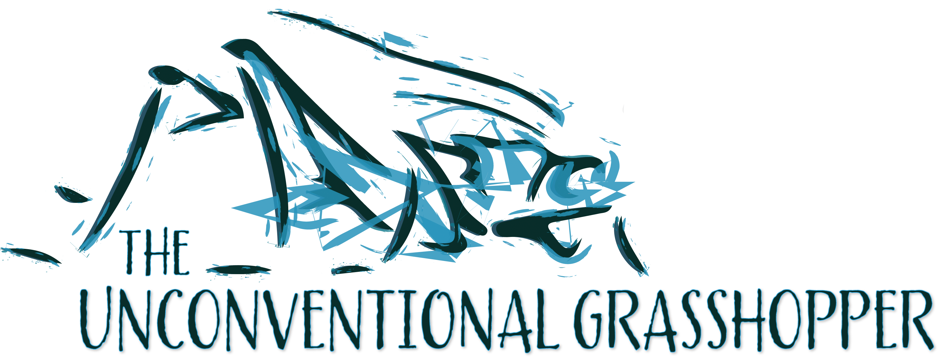The Unconventional Grasshopper (3233x1231), Png Download