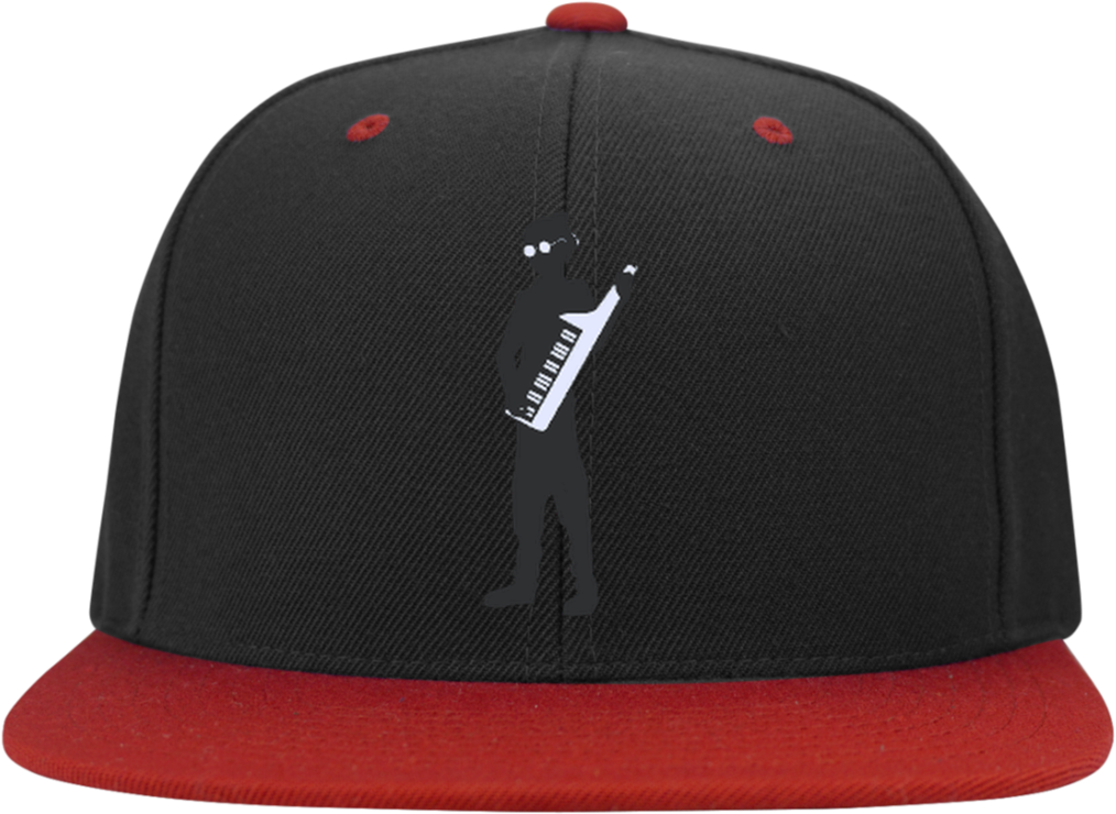 Anime Logo Flat Bill Snapback - Baseball Cap (1024x1024), Png Download