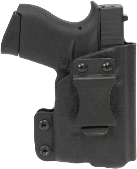 Cdc Holster Glock 43 W/ Tlr6 Right Hand-black - Glock 43 Light Holster (600x600), Png Download