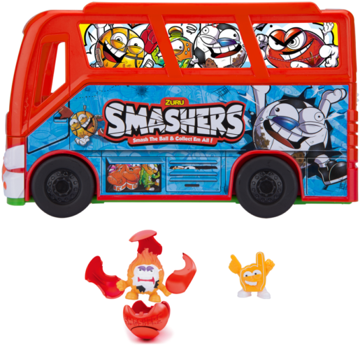 Chiquita Patrizi, Spokesperson For Prima Toys Explains - Smashers Smash Bus (650x650), Png Download