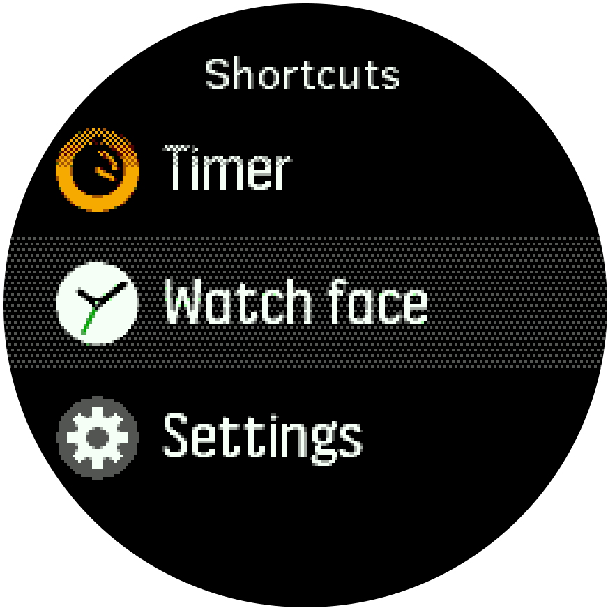 Watchface-setting - Circle (872x872), Png Download
