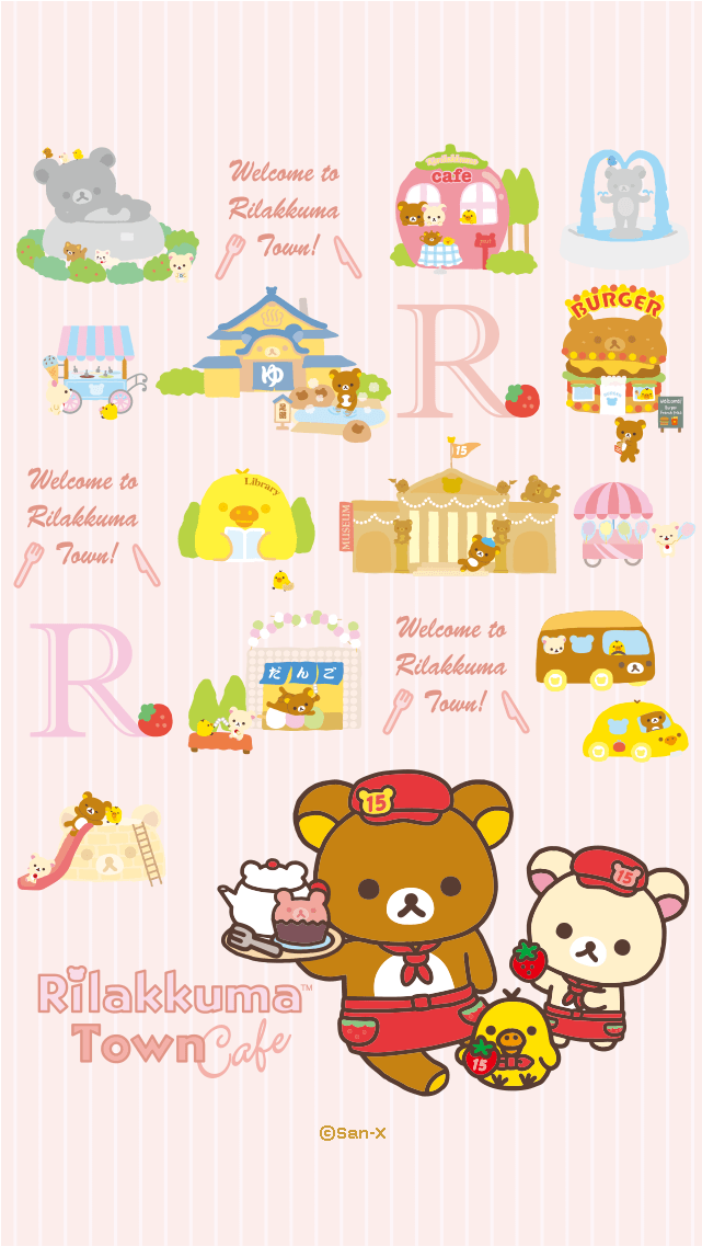 Rilakkuma (744x1392), Png Download