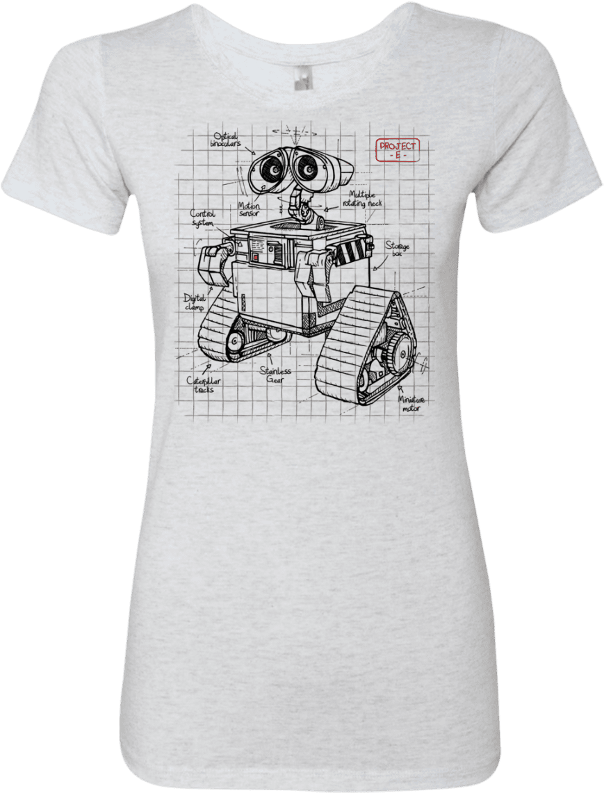 Wall E Plan Women's Triblend T Shirt - Pokemon Go Level 40 T Shirt (1155x1155), Png Download